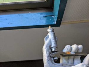 シロアリ駆除施工