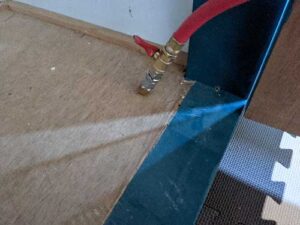 押入れのシロアリ防除施工